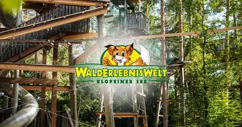 Walderlebniswelt Klopeinersee — Kletterpark und Baumhäuser für Familien