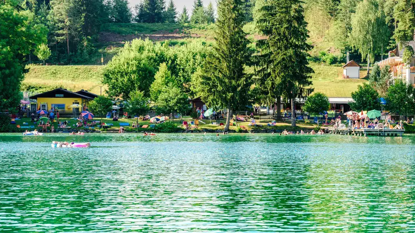 Wassersport am Klopeiner See